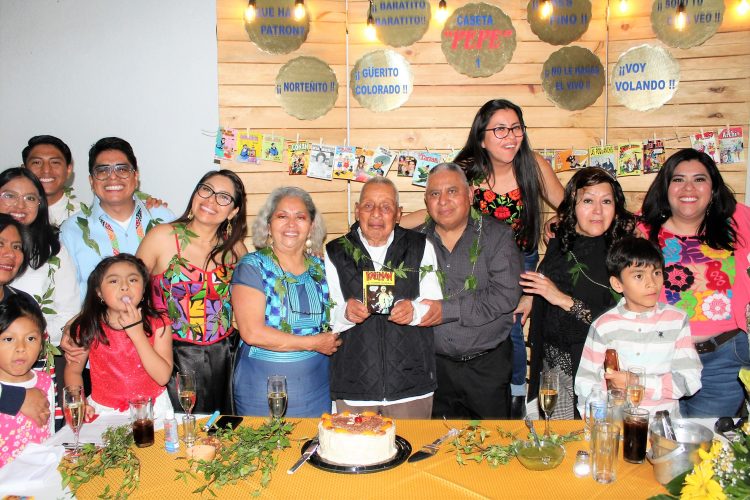 Celebran cumpleaños del “patrón” Epifanio López López
