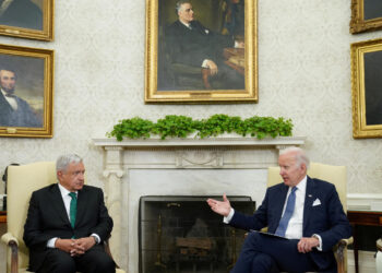Suscriben acuerdos los presidentes de México, Andrés Manuel López Obrador, y de Estados Unidos, Joe Biden