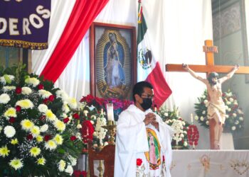 Celebraron a la virgen de Guadalupe en diversas capillas de Tlacolula