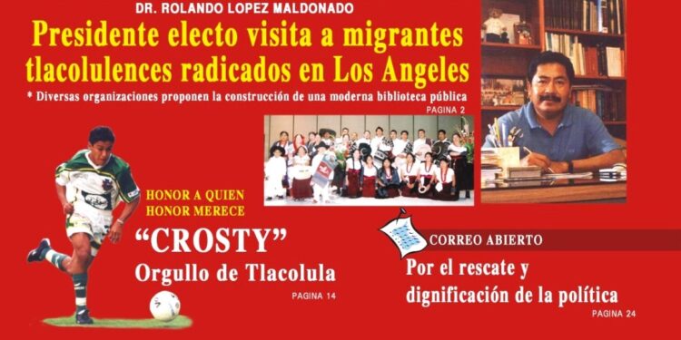 Se cumplen 16 años de la aparición de El Tiempo de Tlacolula