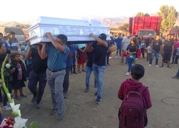 Esta tarde fue sepultado Víctor Manuel Santillán Cruz