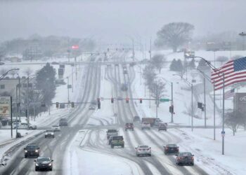 ¡Estados unidos bajo nieve, en gran parte de su territorio!