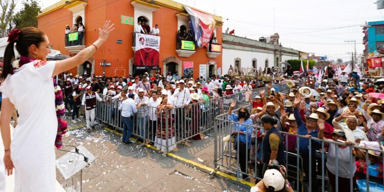 Vamos a seguir apoyando para sacar a Oaxaca adelante: Claudia Sheinbaum Pardo