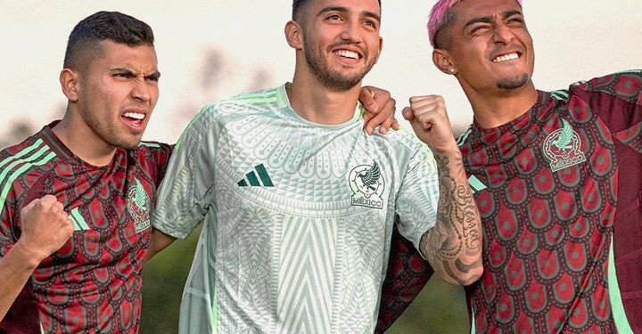 Listos los uniformes de la selección de fútbol de México para la copa América