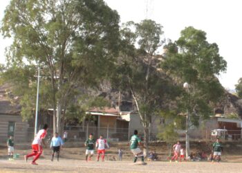 Se juega la cuarta fecha de la liga local de fútbol en Tlacolula