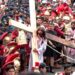Asistencia masiva a la representación de la Pasión de Cristo en Iztapalapa