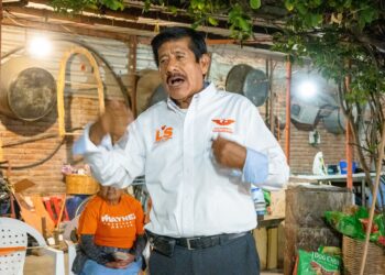 Candidato de Movimiento Ciudadano, inicia campaña en primeros minutos del 30 de abril