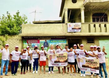 Raquel Castillo cumplió su sexto día de campaña rumbo a la presidencia municipal